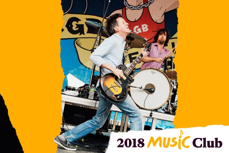 Mac McCaughan of Superchunk performs.